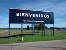 Cartel De Bienvenida Aeropuerto De La Ciudad De Paraná