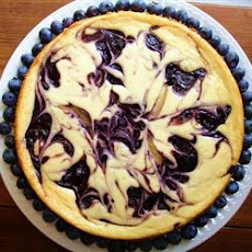 Orange Chocolate Swirl Cheesecake