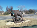 Buffalo Sculpture 