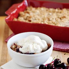 Cherry Almond Cobbler