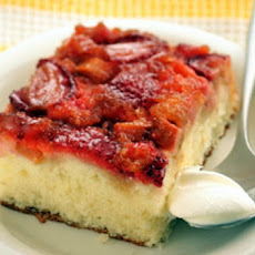 Rhubarb Upside Down Cake