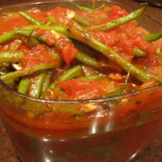 Braised Green Beans/ Fassoulakia Yahni