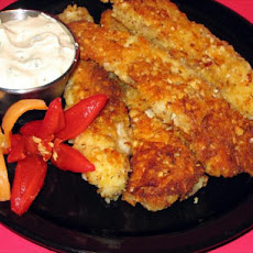 Almond Crusted Chicken Fingers