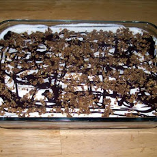 Easy Butterfinger Ice Cream Cake