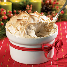 Butterscotch Pudding with Bourbon-Brown Sugar Meringue