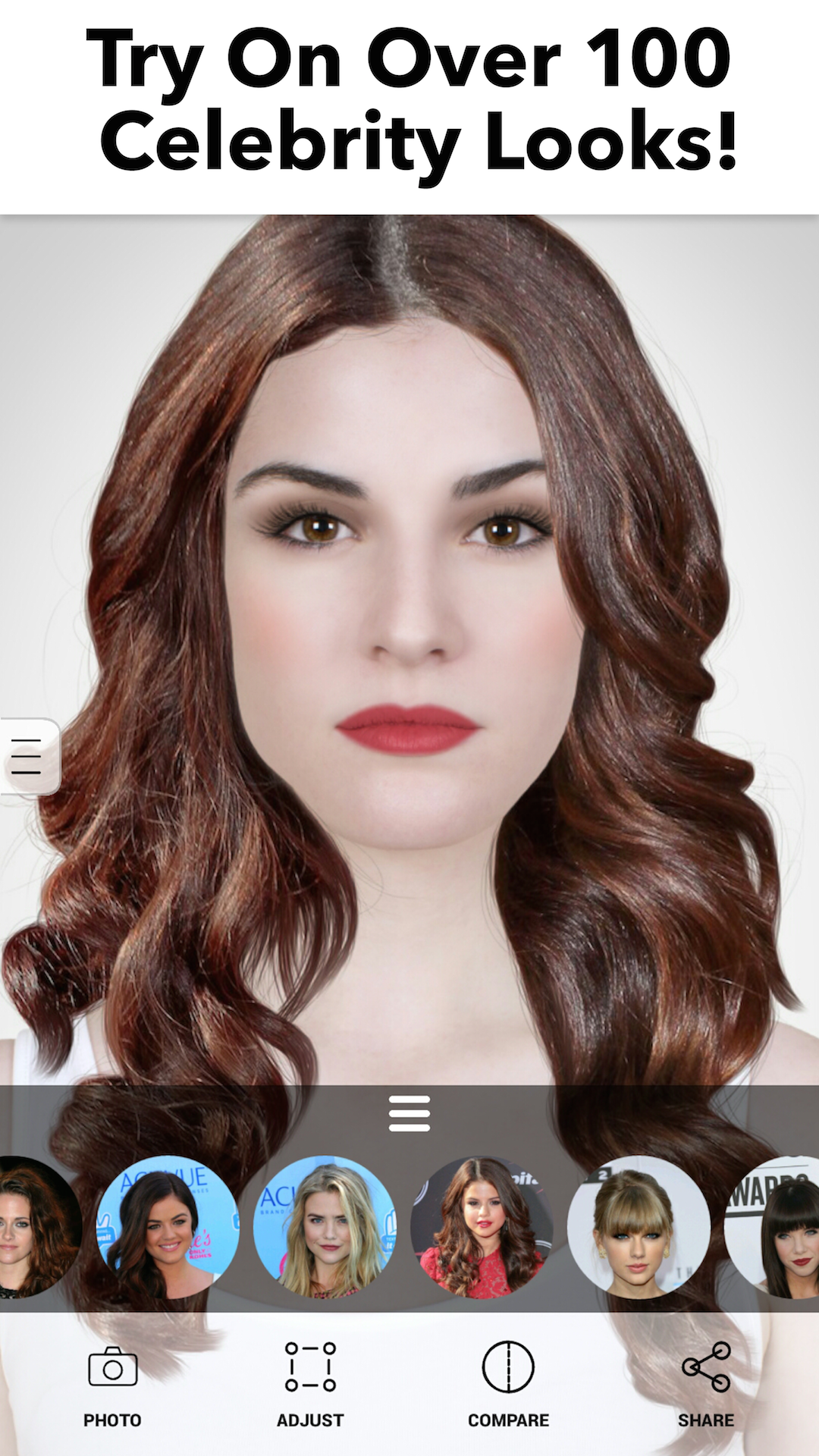 Android application Instant Celebrity Makeover Pro screenshort