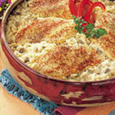 One Dish Chicken & Rice Bake