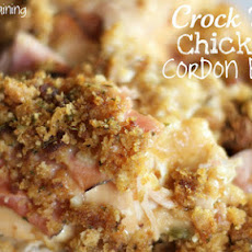 Slow Cooker Chicken Cordon Bleu