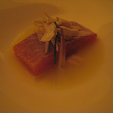 Smoked Trout Hash with Choron Sauce