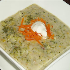 Orange Leek Soup