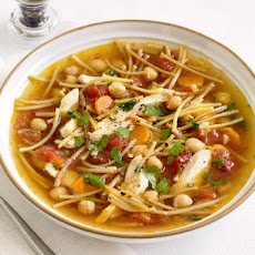 Chickpea Chicken-Noodle Soup