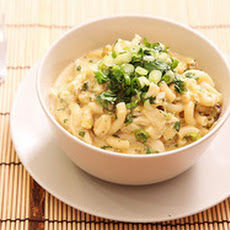 Green Chile Chicken Macaroni and Cheese