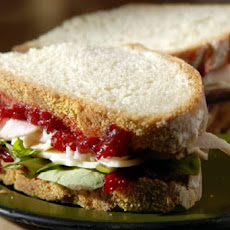 Turkey Sandwiches with Cranberry Sauce