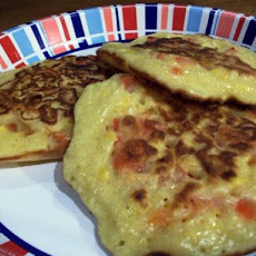 Corn and Red Pepper Fritters