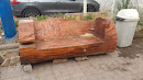 Antique Wooden Bench