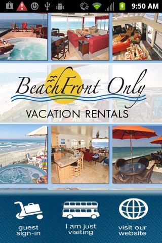 Beachfront Only Rentals