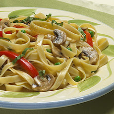 Fettuccine With Spring Vegetables