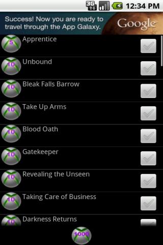 Achievements 4 Skyrim