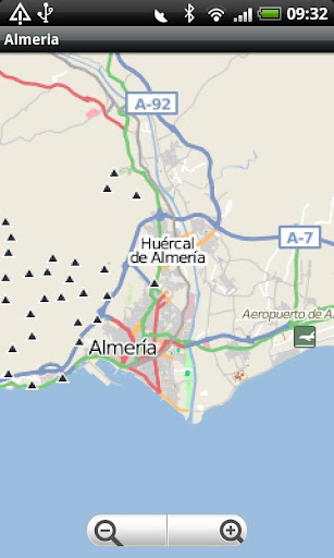 Almeria Street Map