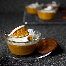 Pumpkin and Sour Cream Puddings