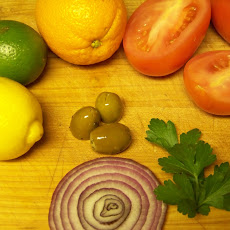 Olive & Orange Bruchetta