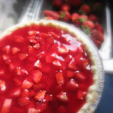 Simple Strawberry or Peach Pie