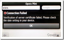 Opera-Mini-Error