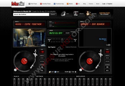Muziic DJ Aplikasi Web untuk Mix Lagu YouTube
