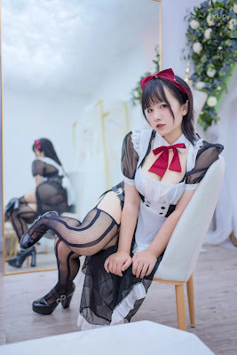 Coser@阿半今天很开心 透明女仆