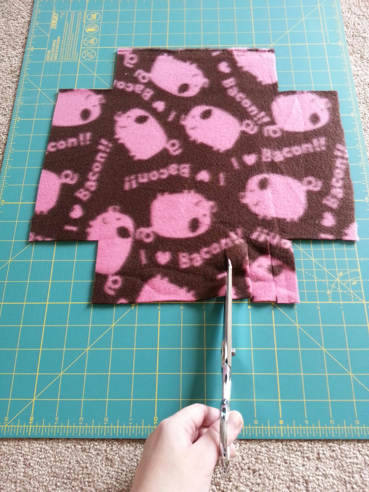 Misadventures of a YA Librarian Nosew fleece pillow