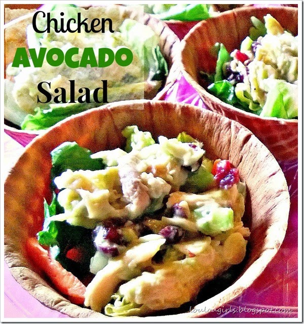 chicken avacodo salad