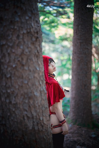 DJAWA Photo – Mimmi (밈미) Naughty Red Hiring Hood