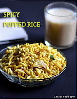 Kara pori/Spicy puffed rice recipe