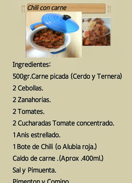 CHILI CON CARNE | Cocina