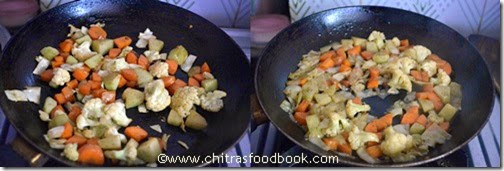 Mixed vegetable chutney step2