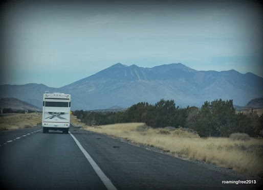 Getting close to the San Francisco Peaks