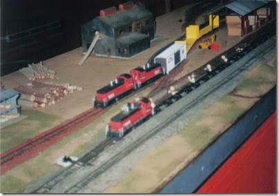 08 HO-Scale Layout at the Lewis County Mall in January 1999