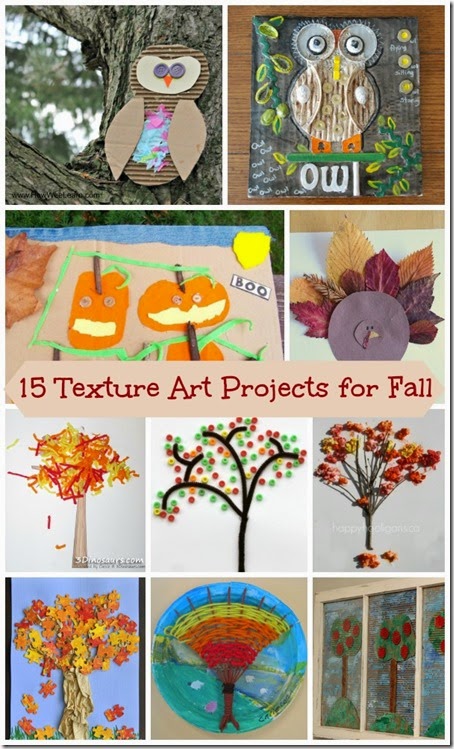 15 Textured Art Projects for Kids