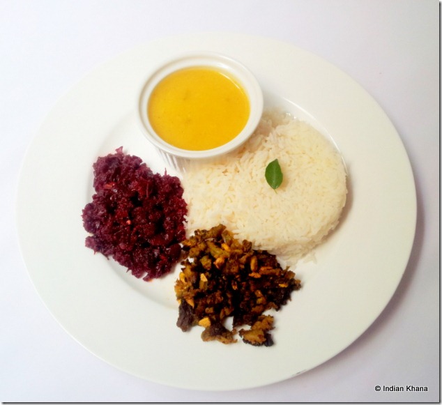 Easy meal beetroot curry recipe