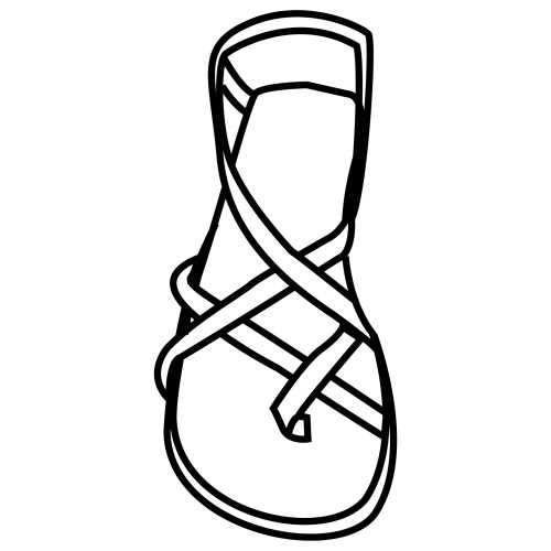 Dibujos De Sandalias Para Colorear Dibujos De Sandalias Para Colorear