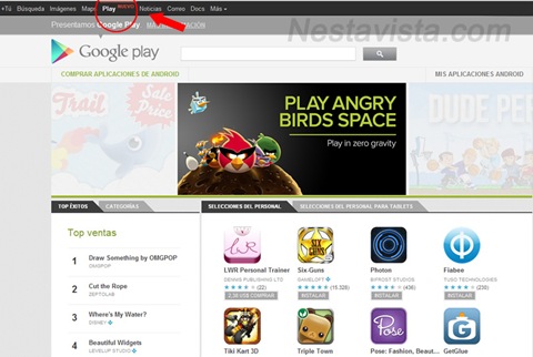 Google Play Marzo 2012