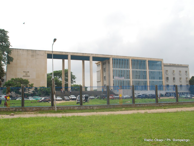 Une vue du palais de justice de Kinshasa, ce 7/12/2009. Radio Okapi / Ph. John Bompengo