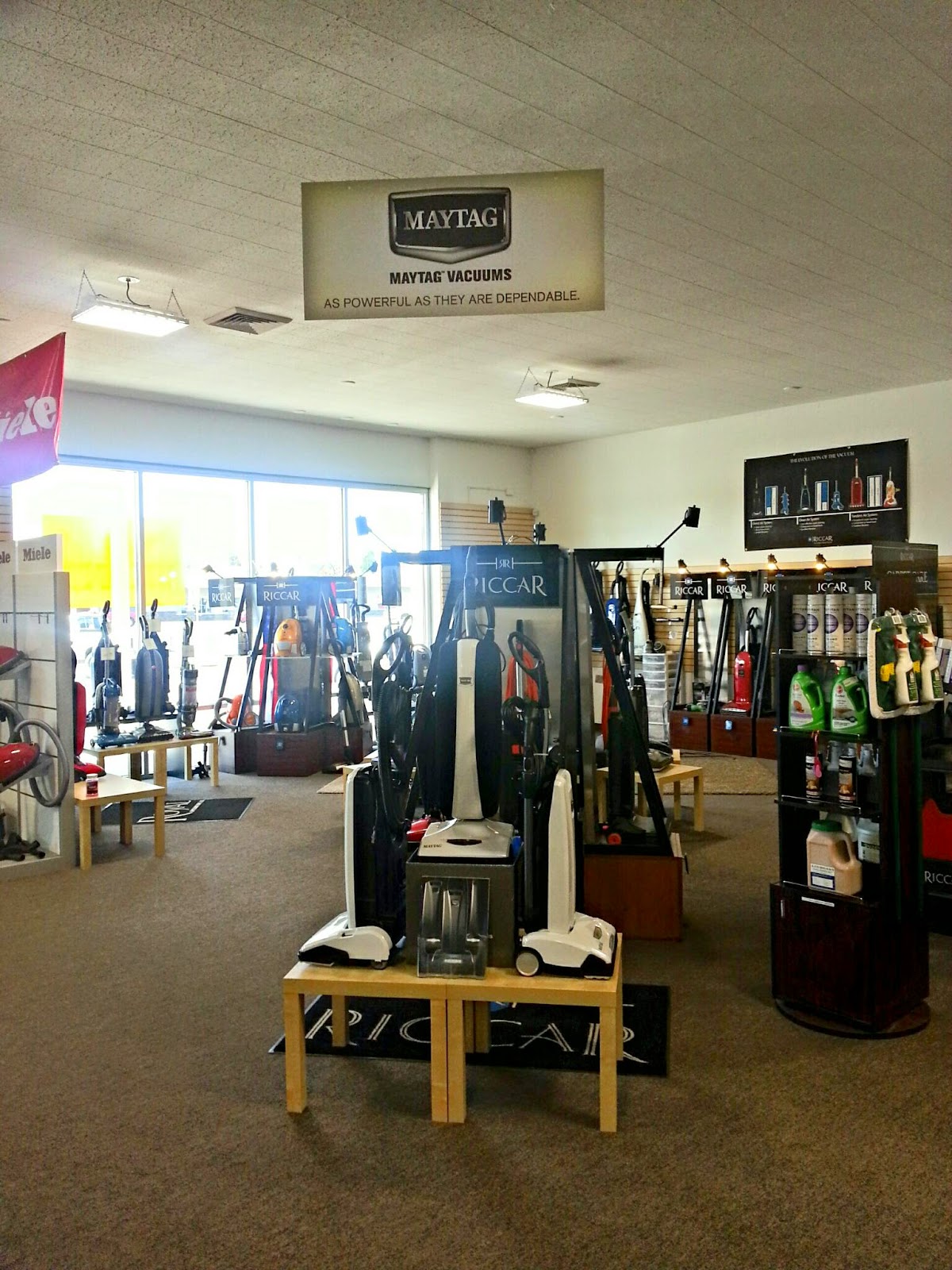 The Traveling Tacony Rep Jones Sew & Vac new location