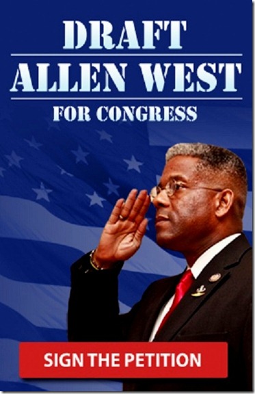 Allen West - Draft for Congress