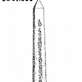 DIBUJOS PARA COLOREAR OBELISCOS