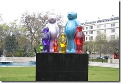 jellybabies at Marble Arch