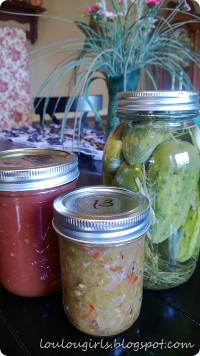 CANNING Salsa Chili Sauce Pickles Relish