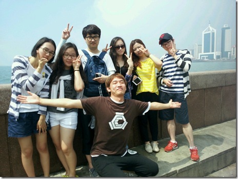 30 lucky Woosong contest winners visited China this past summer-