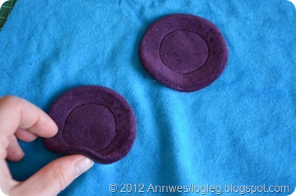How to make appliques with lining