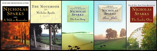 Nicholas Sparks portadas Nicholas Sparks portadas